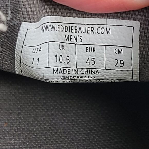 Eddie Bauer Slip On Denim Sneakers 11 - Picture 2 of 7
